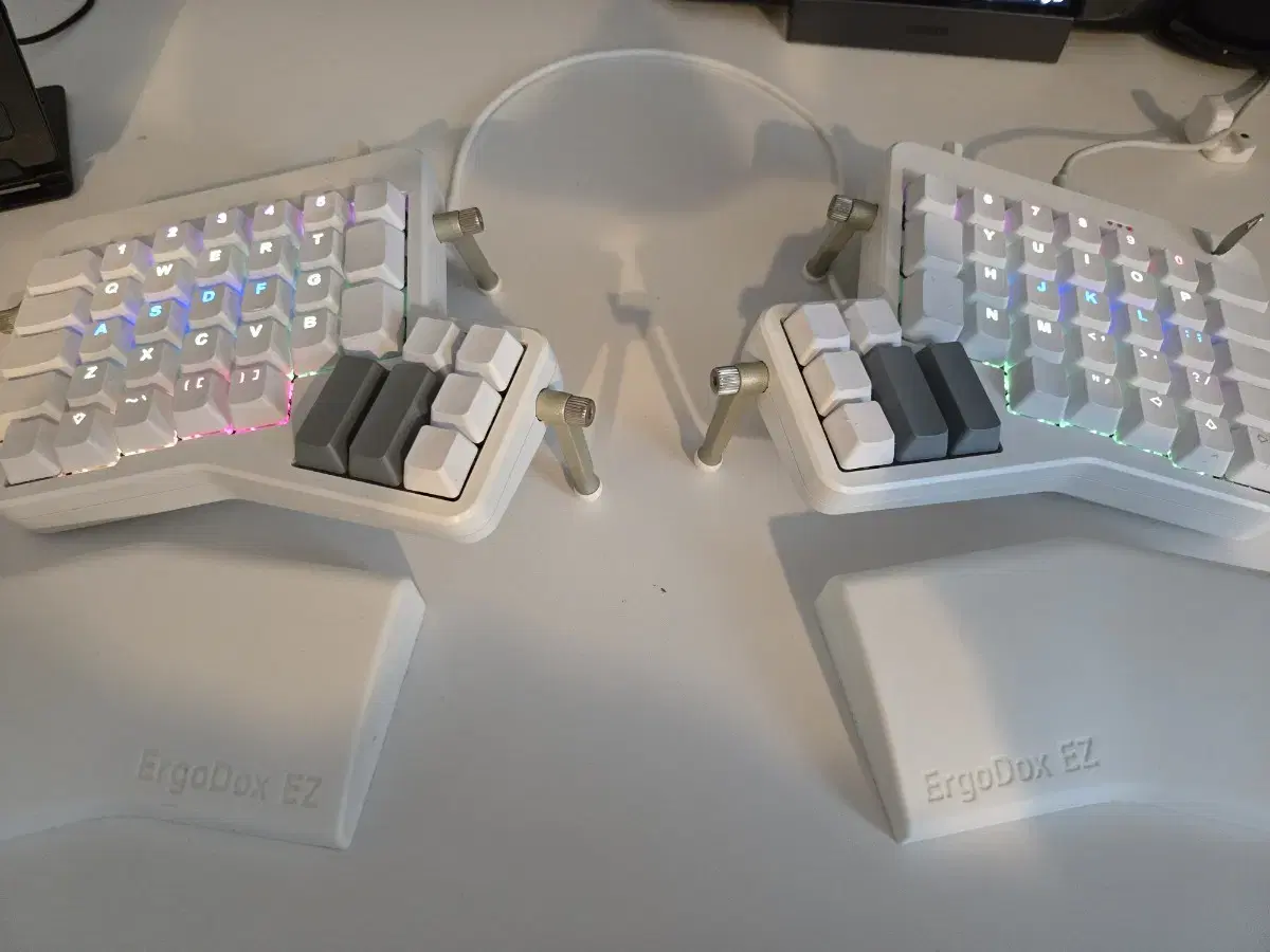 ergodox ez 키보드 led 라이트 풀박스  풀셋